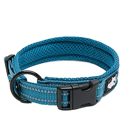 Reflective Nylon Collar Adjustable for Heavy Duty Training