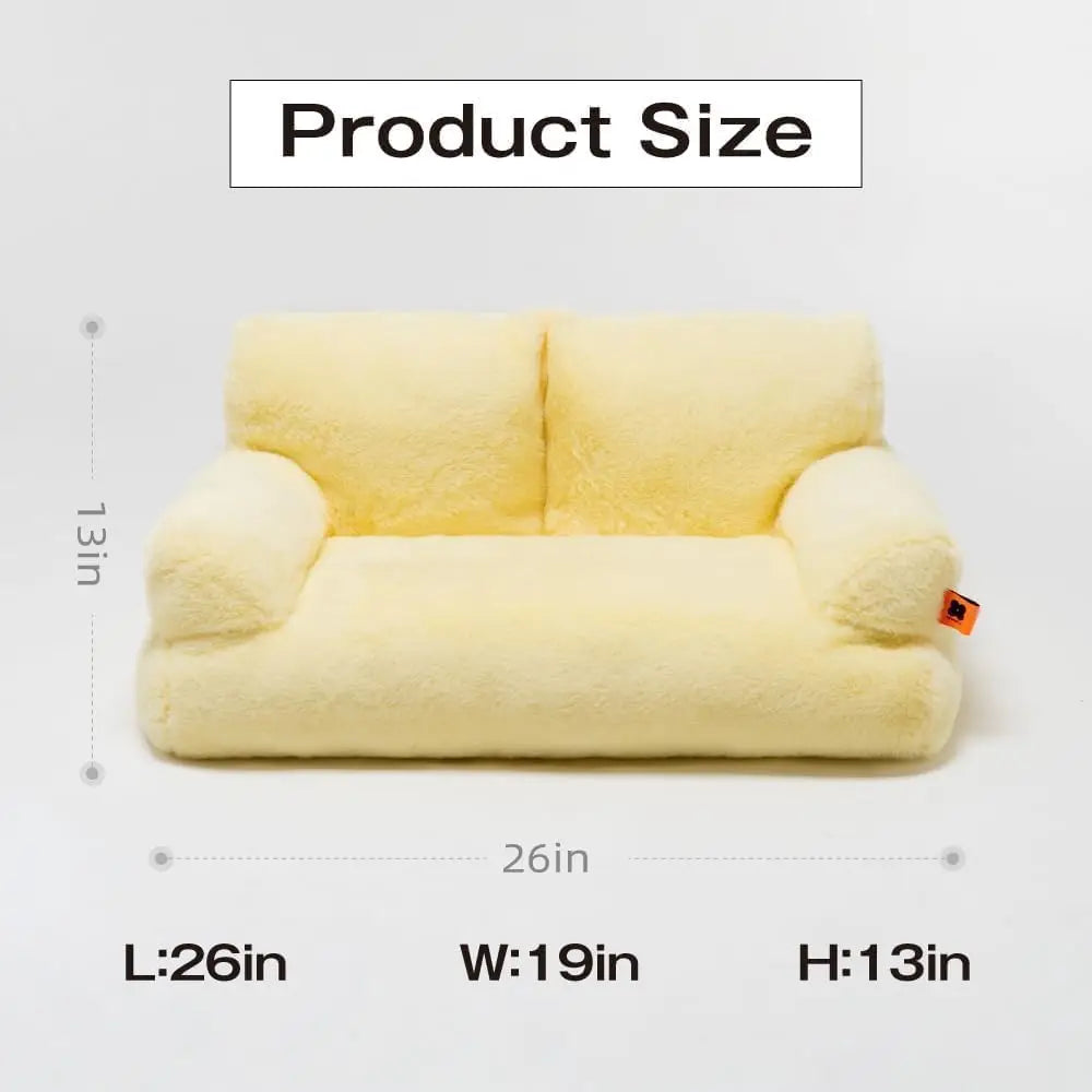 Washable Pet Couch Bed for Medium/Small Dogs/Cat