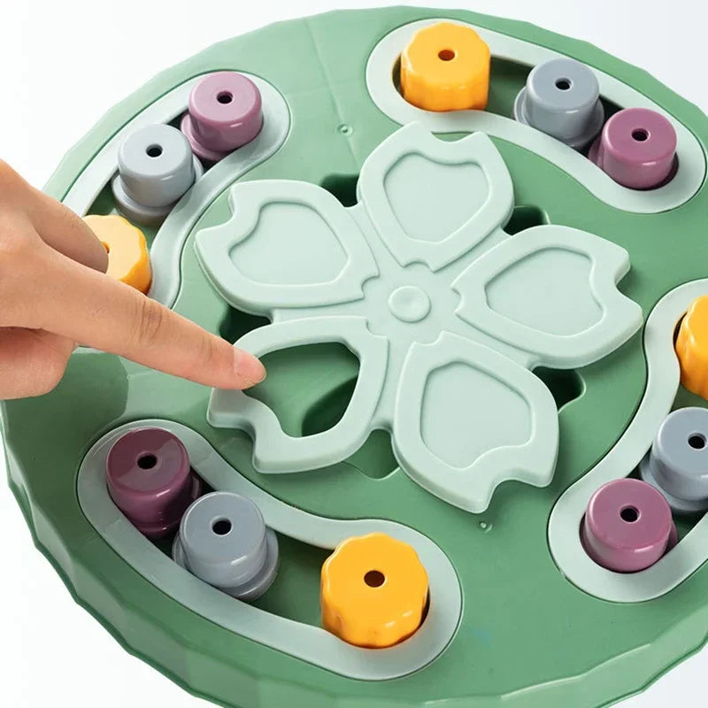 Interactive Puzzle, Slow Fooder Non Slip Bowl Increase Puppy IQ