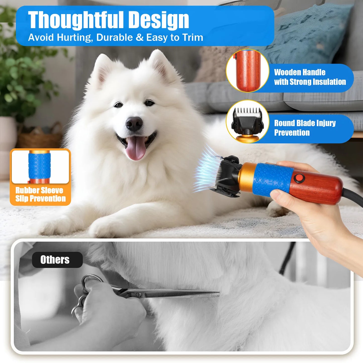 Electric Sheep Shears Fur Shave Hair Trimmer