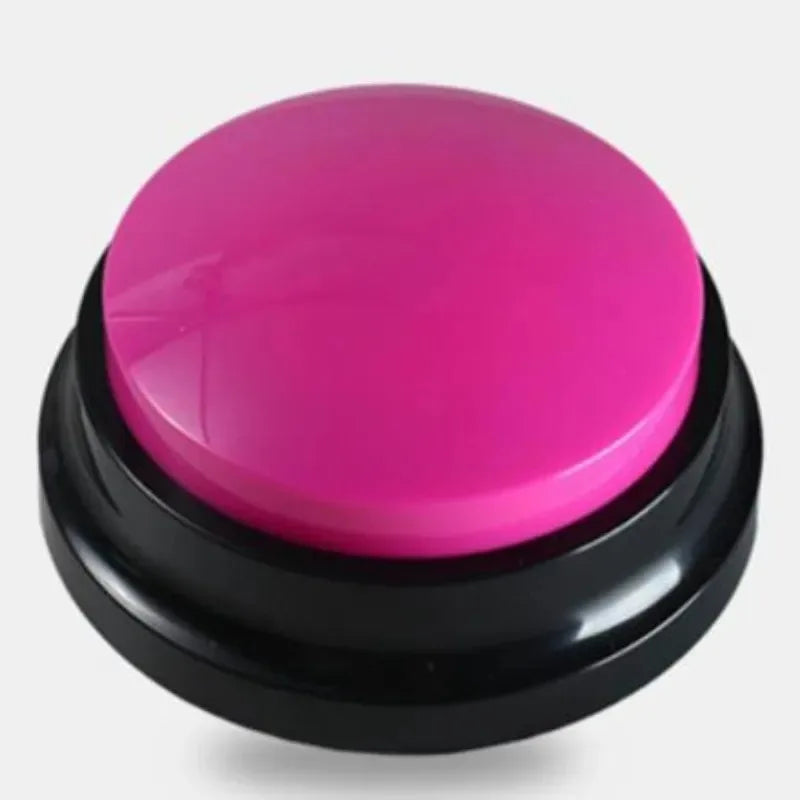Pet Communication Buttons, Voice Recording Button, Training Buzzer, 30 Second Record Playback