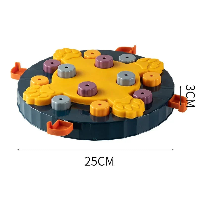 Interactive Puzzle, Slow Fooder Non Slip Bowl Increase Puppy IQ