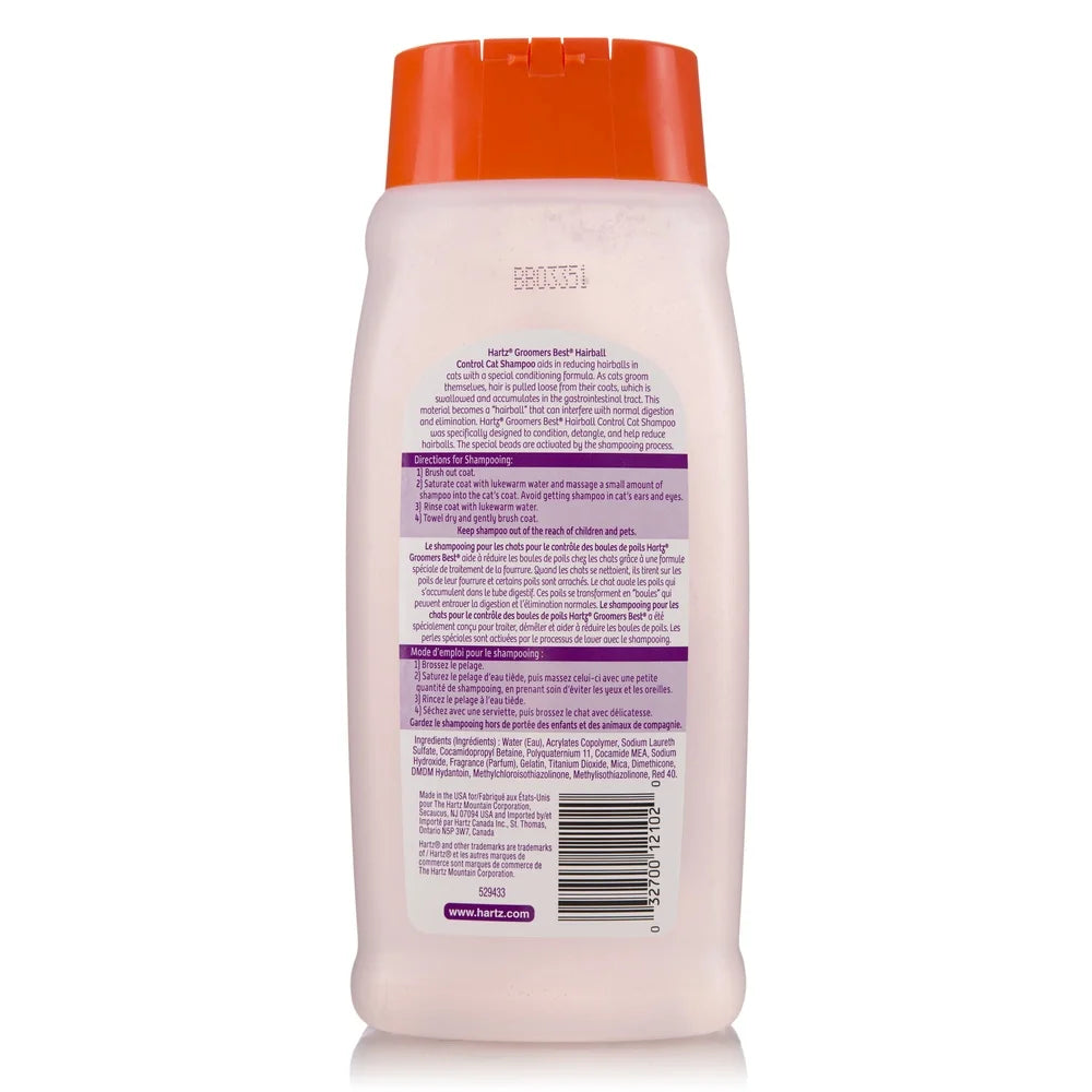Silky Shiny Cat Shampoo Reduces Hairballs