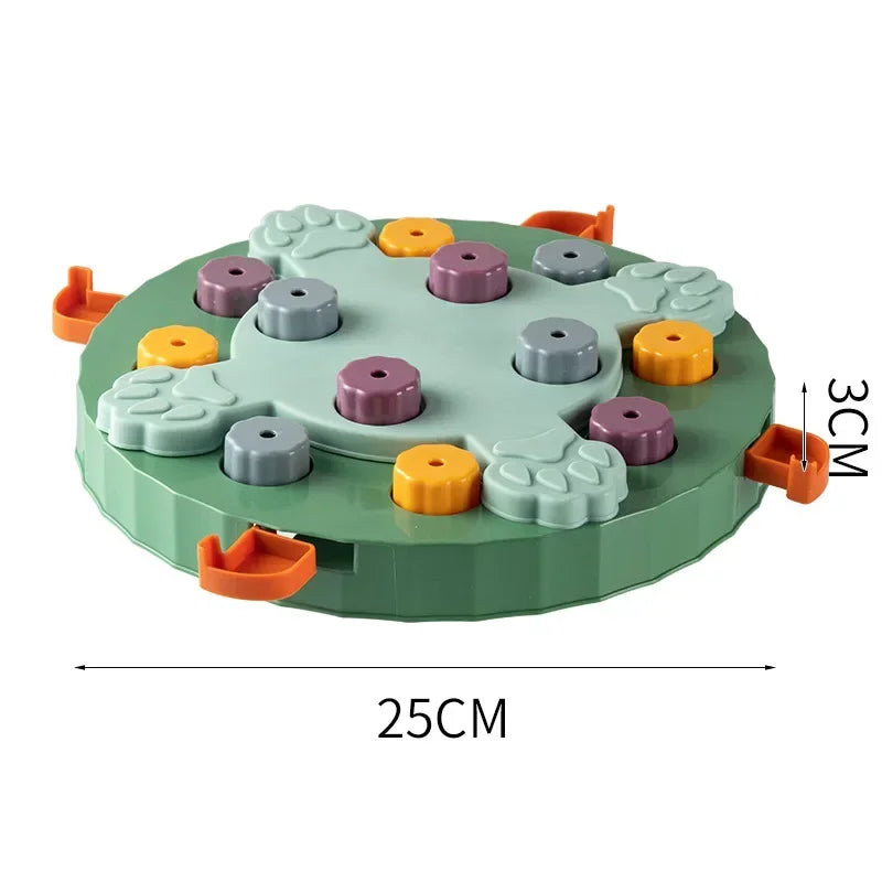Interactive Puzzle, Slow Fooder Non Slip Bowl Increase Puppy IQ