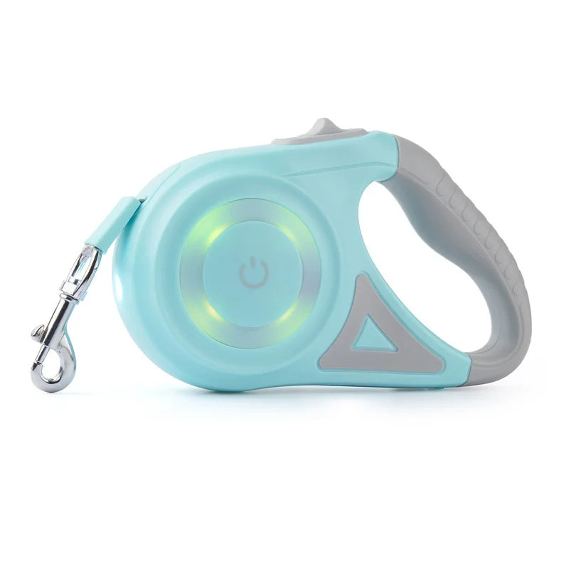 5M Automatic Retractable Dog Leash with Led Flashlight