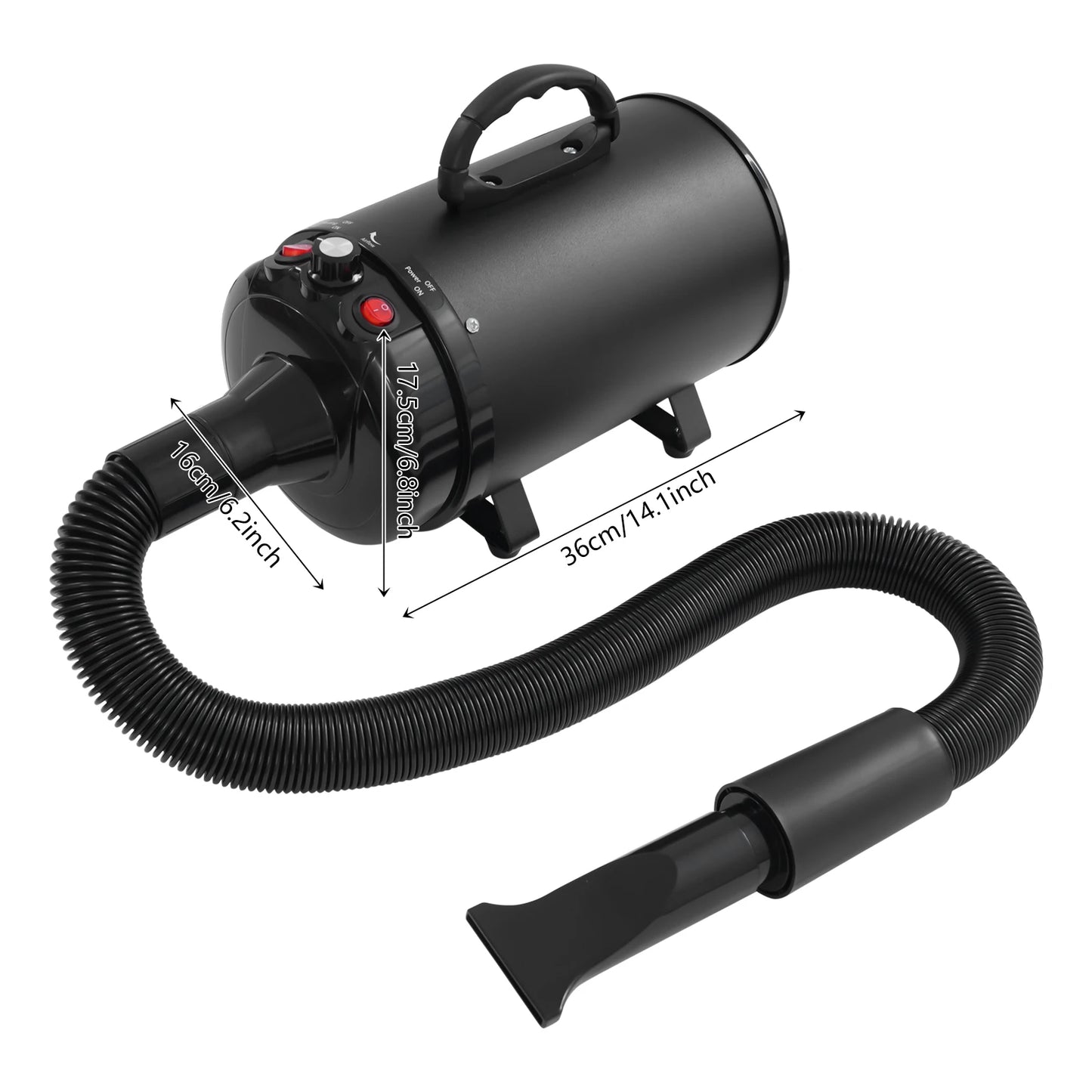 2200W Professional Pet Dryer, Low Noise