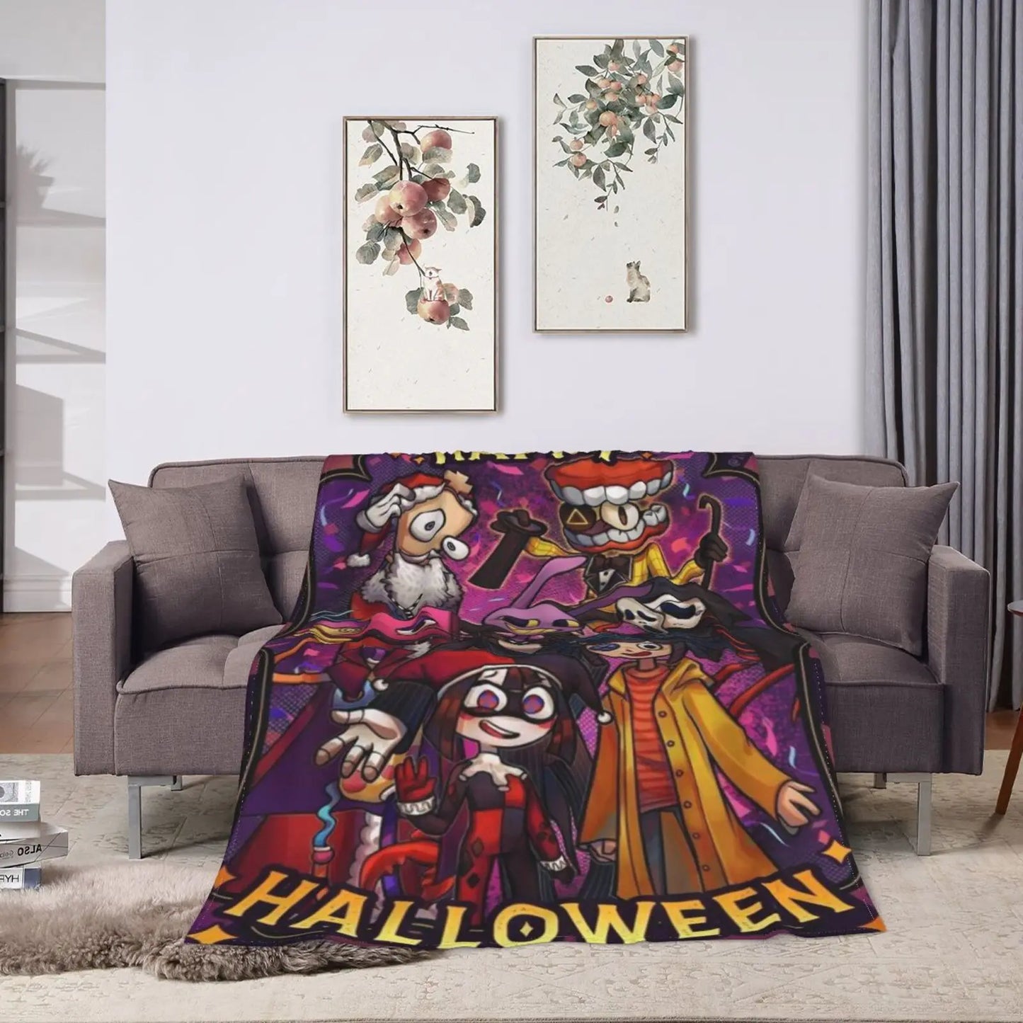 A-Amazing D-Digital Circus Blanket, Funny Game Theme