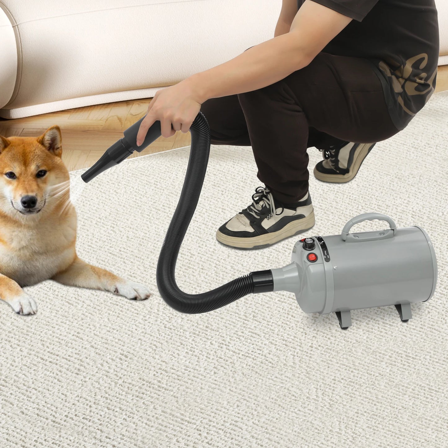2200W Professional Pet Dryer, Low Noise