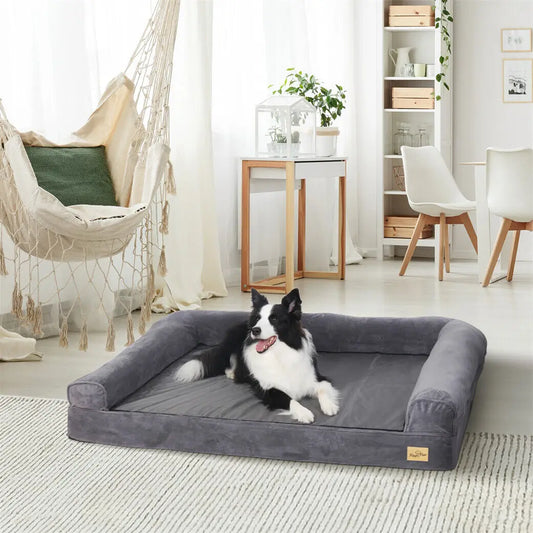 Extra Large Orthopedic Pet Mattress with Removable Washable Cover