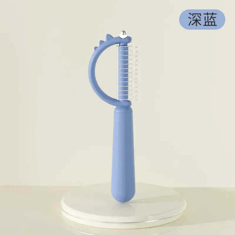 Detangler Comb for Fur Trimming Dematting Long Hair Curly Pet