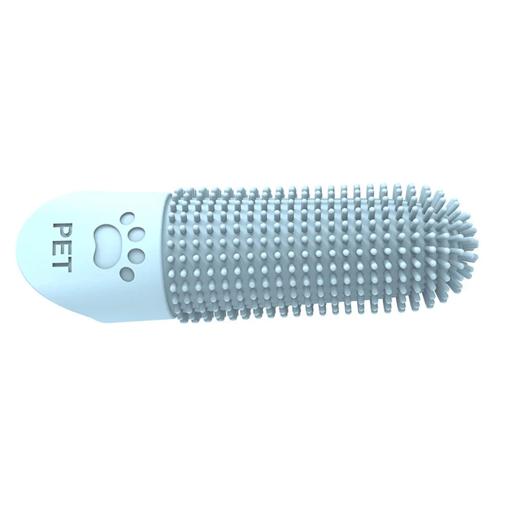 Pet Silicone Toothbrush that Removes Tartar And Stones