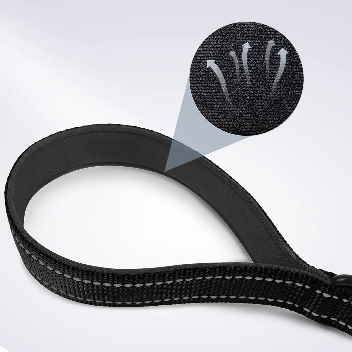 Short Dog Leash, Heavy Duty Short Nylon Dog Lead For Training Control