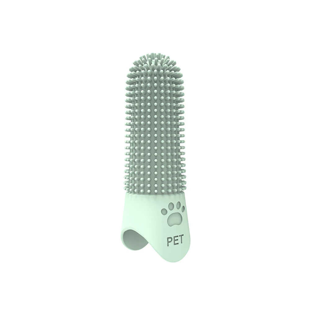 Pet Silicone Toothbrush that Removes Tartar And Stones