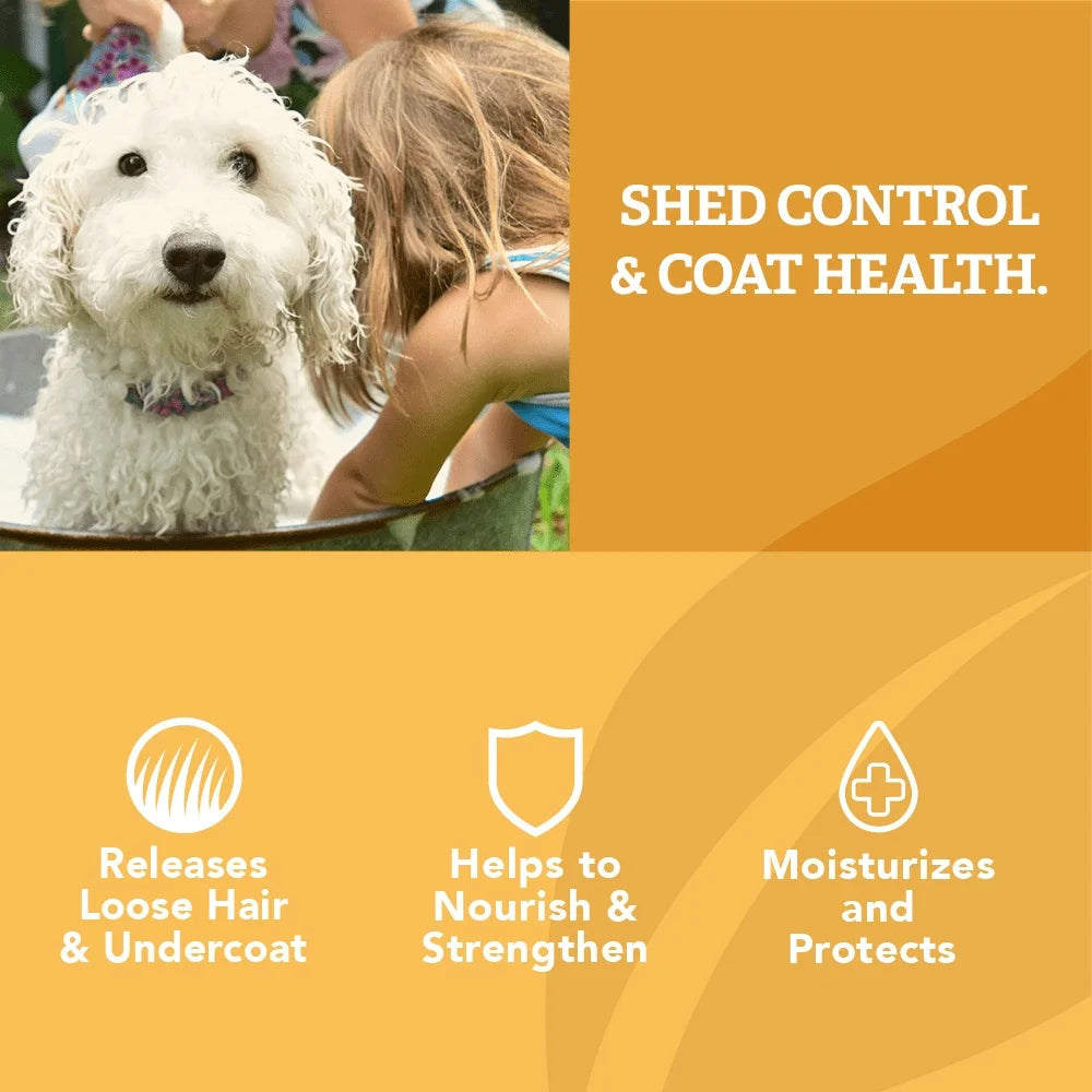 Shed Control Goat Milk Chamomile Pet Shampoo