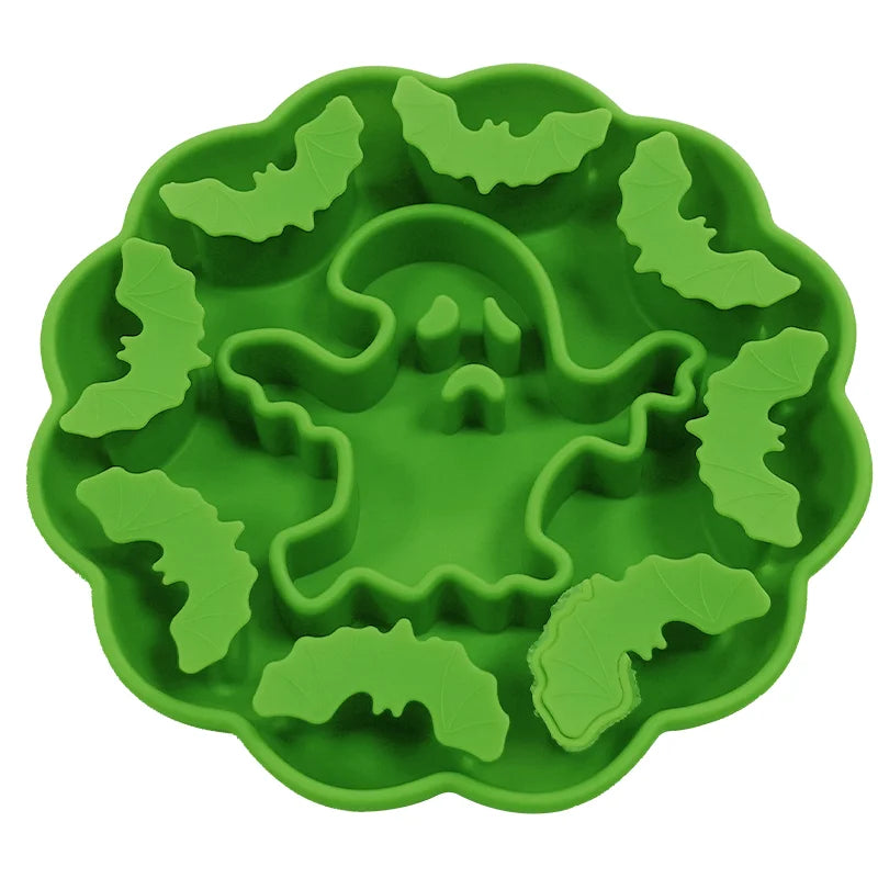 Slow Feed Pet Bowl Non Slip Interactive Lick Pad Chew-Proof Silicone