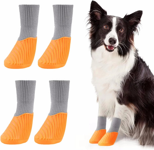 Outdoor Dog Boots, Paw Protectors, Anti-slip Boots