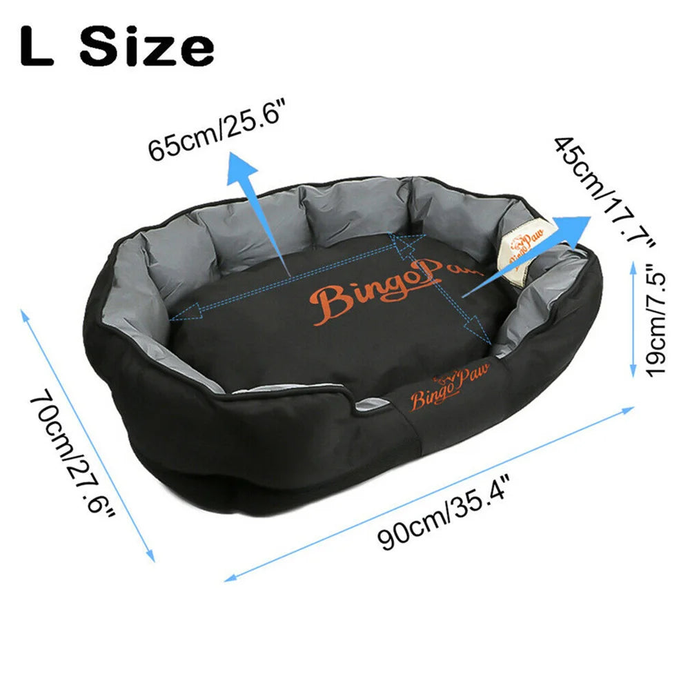 Waterproof XXL, XL, L Orthopedic Sofa Dog Bed Washable