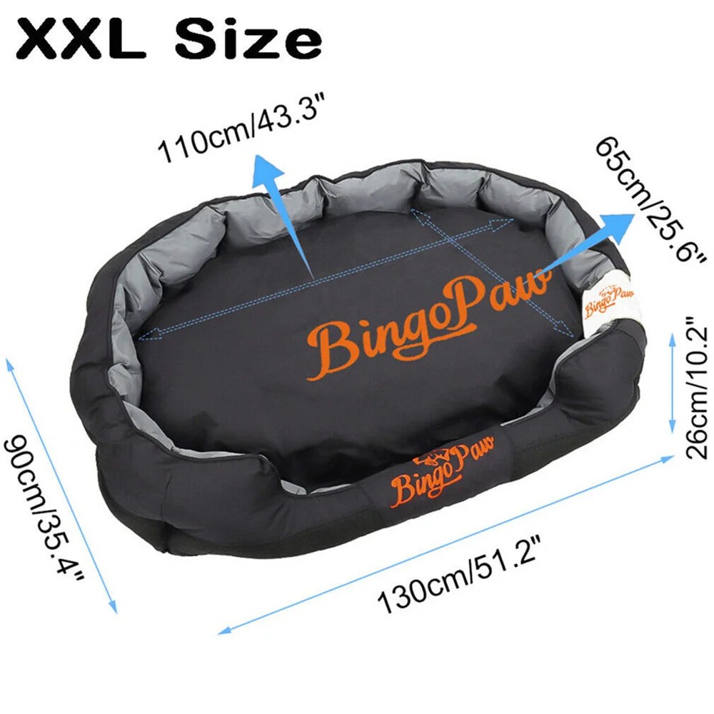 Waterproof XXL, XL, L Orthopedic Sofa Dog Bed Washable