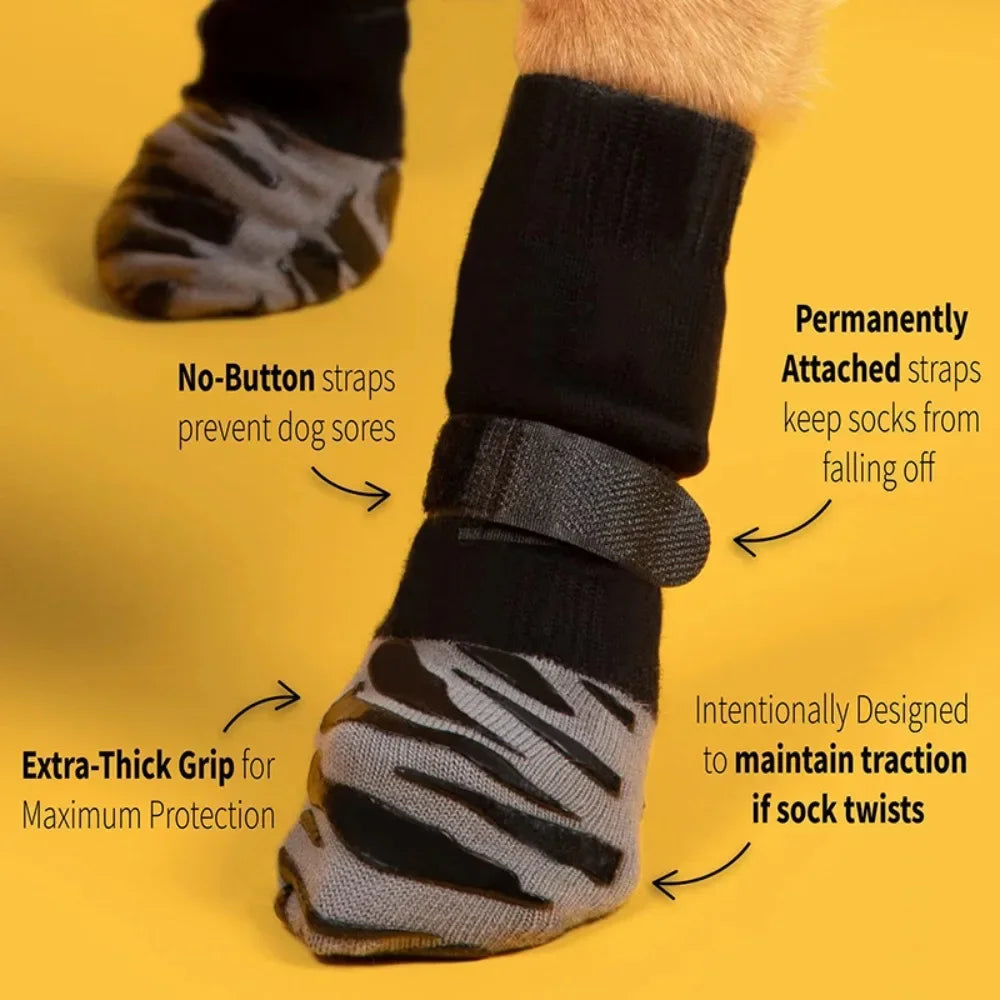 Waterproof Outdoor Breathable Socks, Black Tie, Anti-shedding, Non-slip Socks