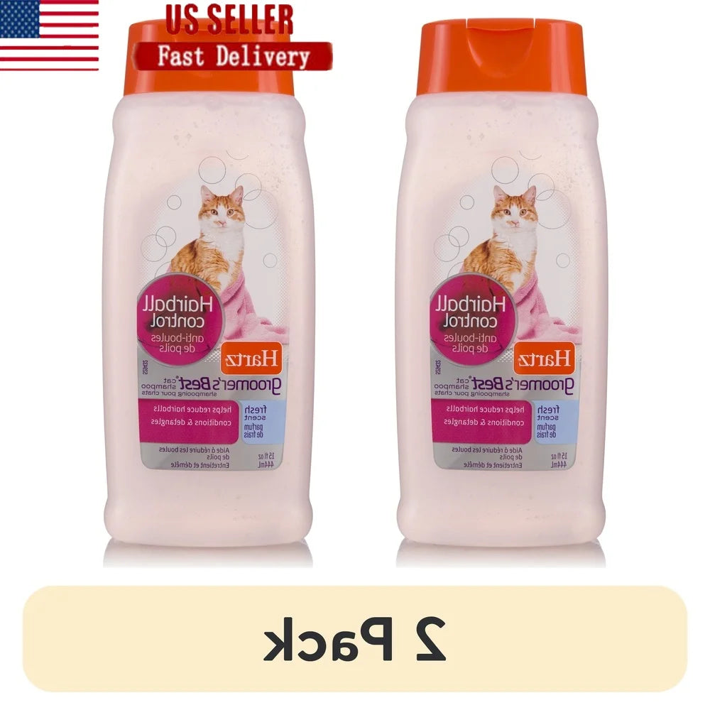 Silky Shiny Cat Shampoo Reduces Hairballs