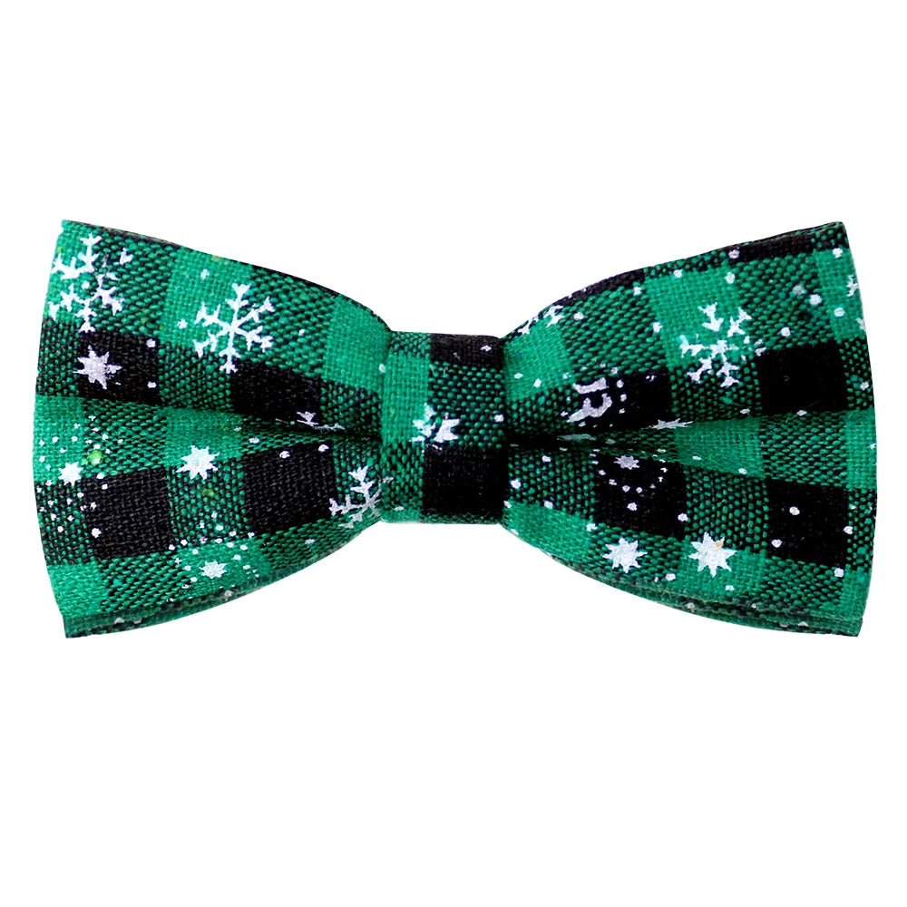 Christmas Pet Sliding Dog Bow Tie Collar
