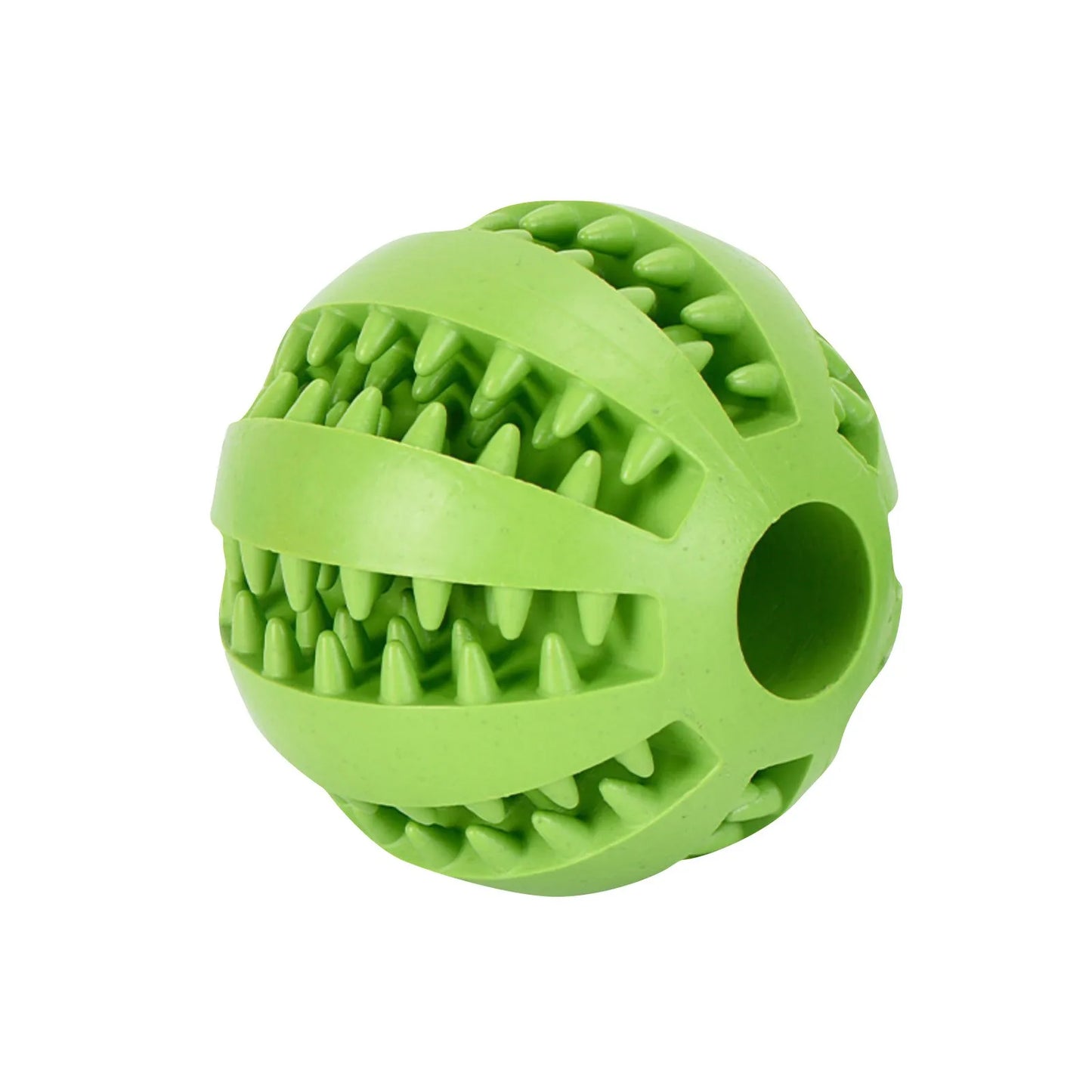 Elastic Rubber Teeth Cleaning, Teeth Grinding, Leakage Ball Dog Toy