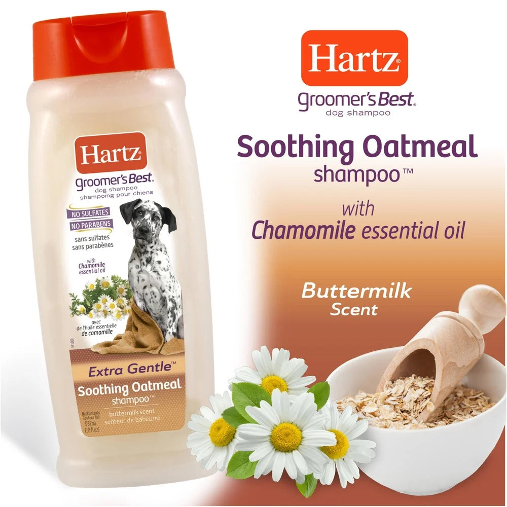 Soothing Oatmeal Shampoo Chamomile Essential Oil Buttermilk Scent