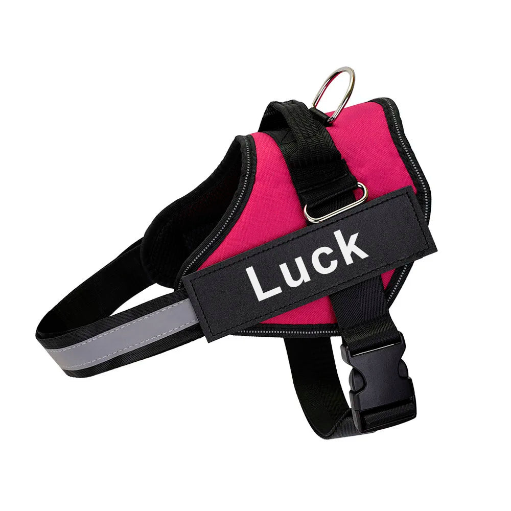 Reflective Adjustable Breathable Harness Walking Vest