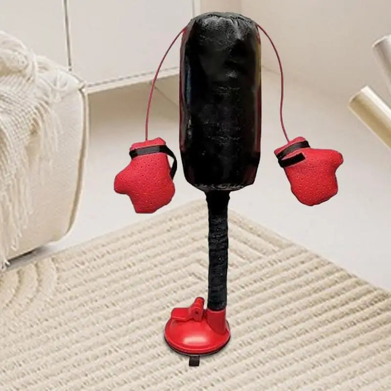 Portable Cat Punching Bag, Interactive Indoor Toy With Gloves