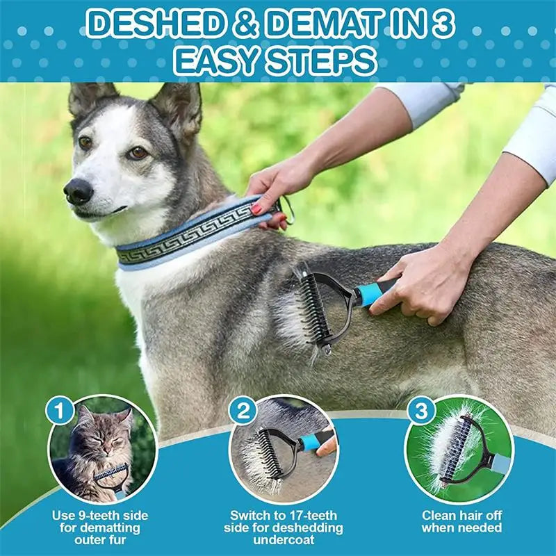 Professional Grooming Brush/Comb Removes Hair