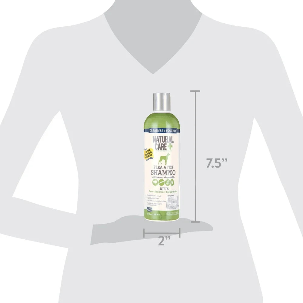 Peppermint Scent Flea and Tick Dog Shampoo
