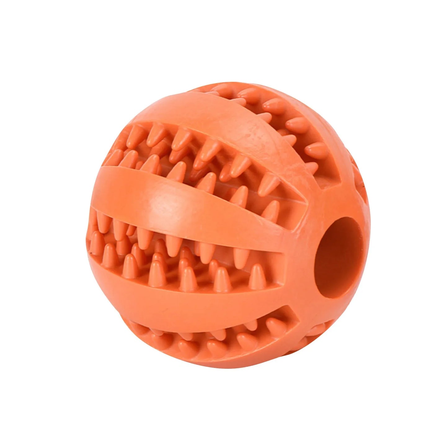 Elastic Rubber Teeth Cleaning, Teeth Grinding, Leakage Ball Dog Toy