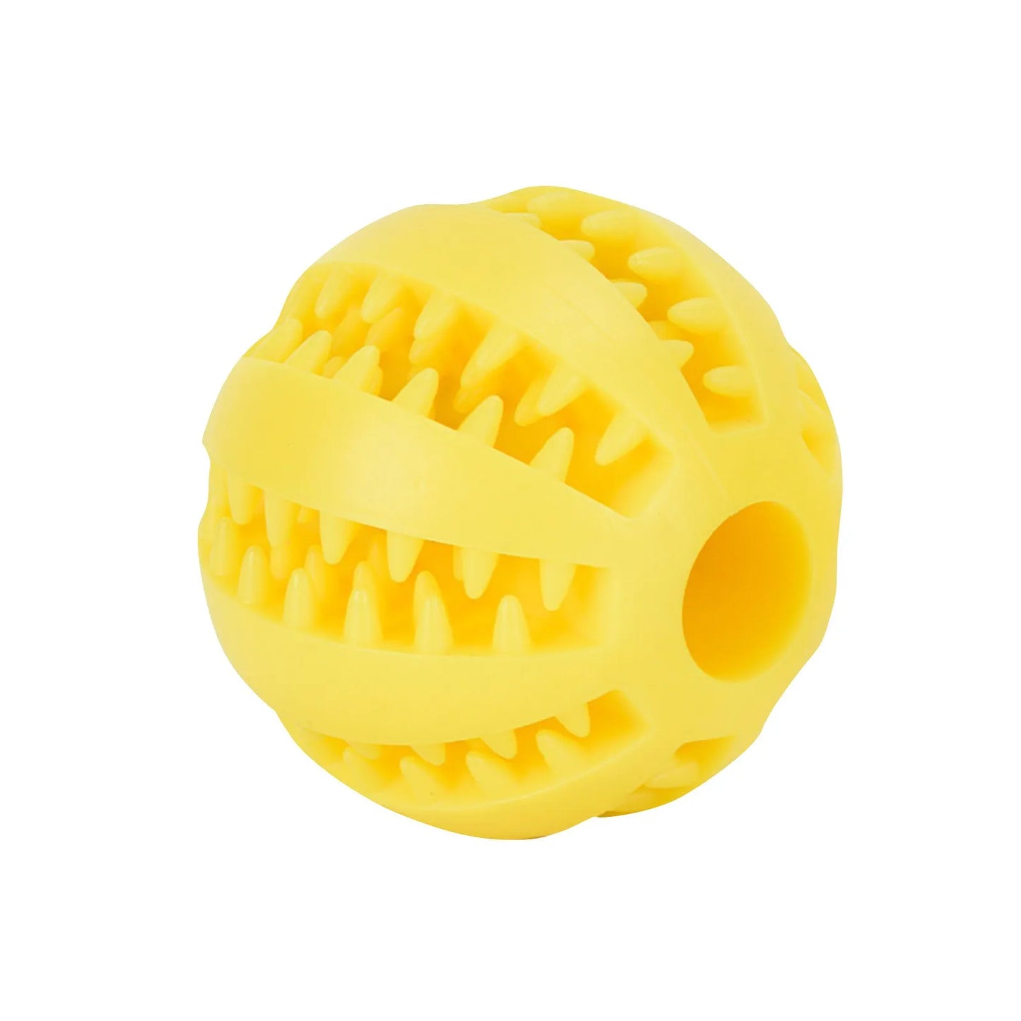 Elastic Rubber Teeth Cleaning, Teeth Grinding, Leakage Ball Dog Toy