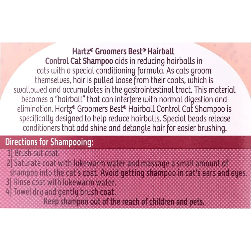 Silky Shiny Cat Shampoo Reduces Hairballs