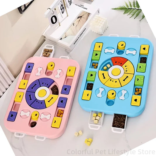 Mentally Stimulating Feeder Puzzle for Large Medium Dogs