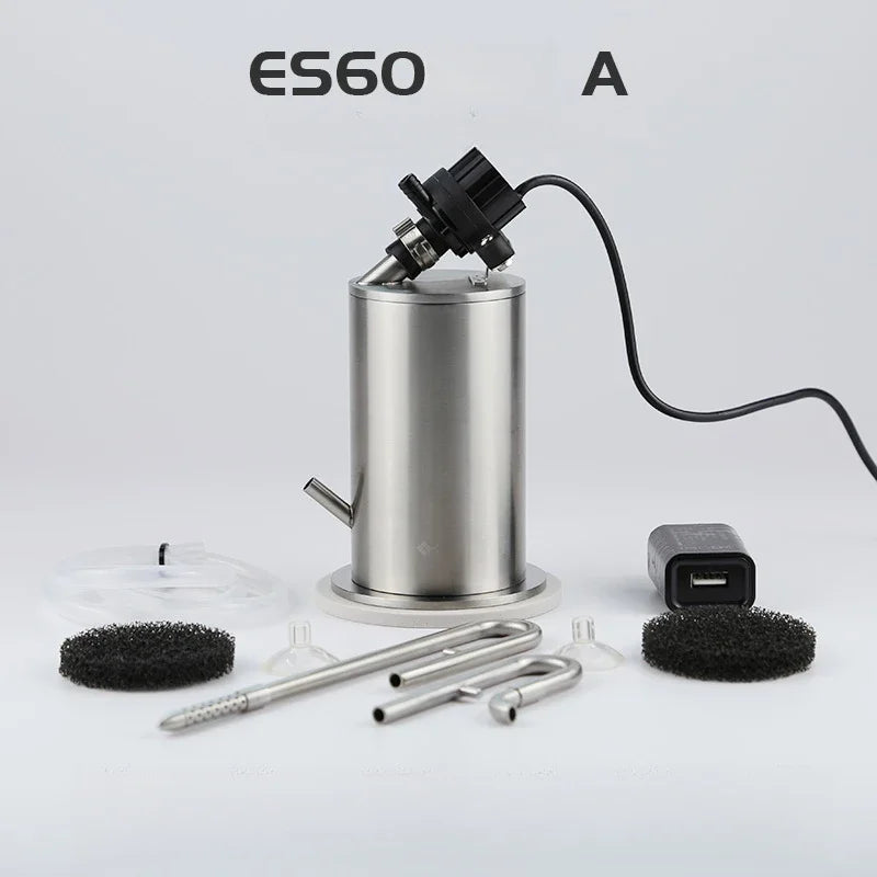 ADA Style Stainless Steel Aquarium Canister Filters with Water Pump