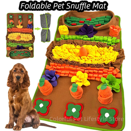 Snuffle Mat for Dogs, Slow Feeder, Interactive Dog Puzzle for Training and Stress Relief