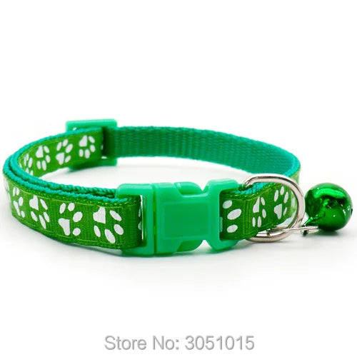 100 Dog/Cat Wholesale Cute Bell Paw Collars