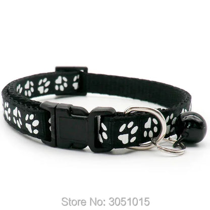 100 Dog/Cat Wholesale Cute Bell Paw Collars