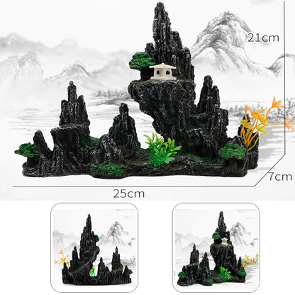 Aquarium Rockery Stone Aquatic Fish Tank Landscaping