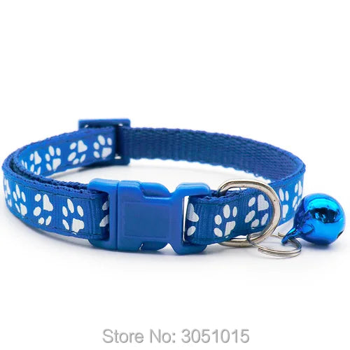 100 Dog/Cat Wholesale Cute Bell Paw Collars