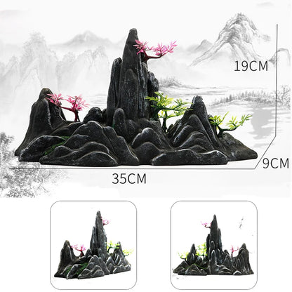 Aquarium Rockery Stone Aquatic Fish Tank Landscaping