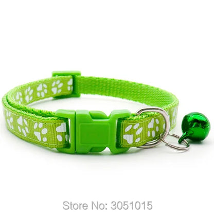 100 Dog/Cat Wholesale Cute Bell Paw Collars