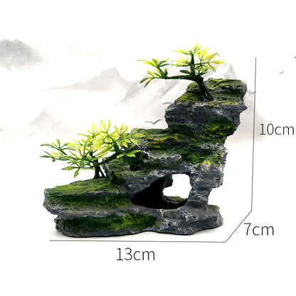 Aquarium Rockery Stone Aquatic Fish Tank Landscaping