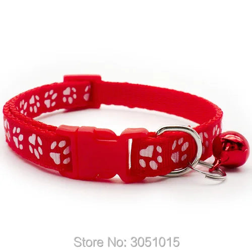 100 Dog/Cat Wholesale Cute Bell Paw Collars