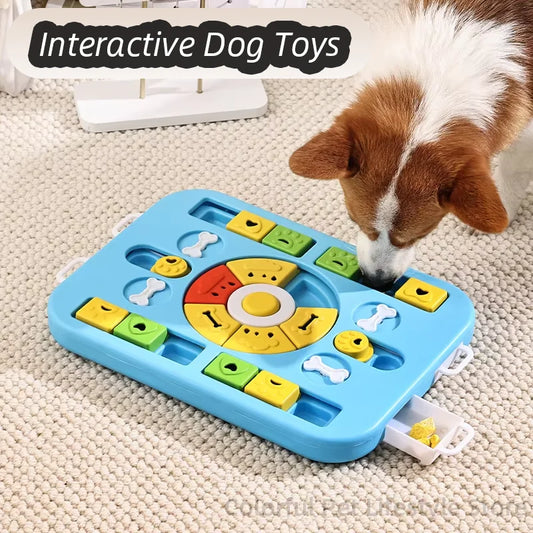 Mentally Stimulating Feeder Puzzle for Large Medium Dogs