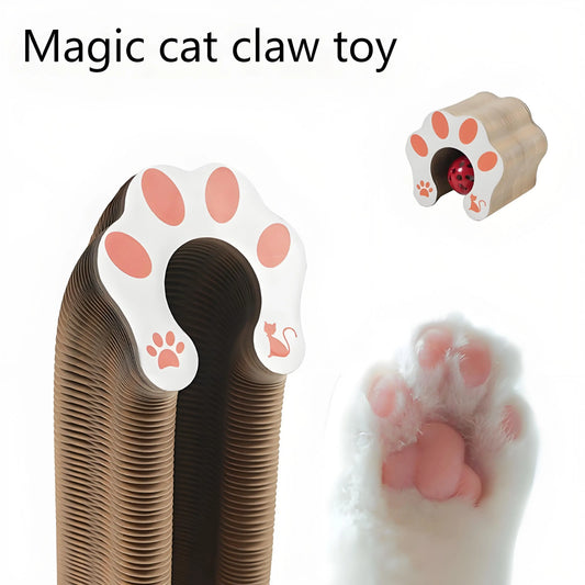 Cat Scratching Board with Bell – Durable Scratch Pad for Cats, Interactive Play & Stress Relief