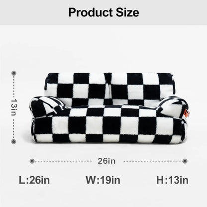 Washable Pet Couch Bed for Medium/Small Dogs/Cat