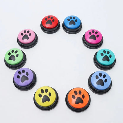 Communication Button, Recordable Pet Speaking, Dog Training Talking Button
