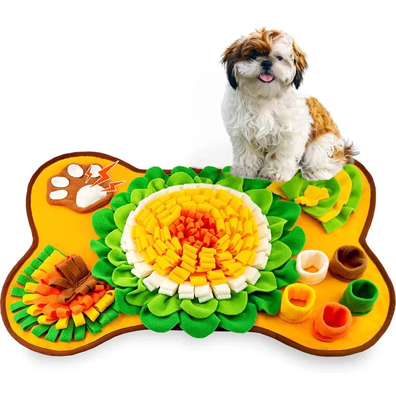 Dog Sniffing Mat for Training, Interactive play, Feeding, Puzzle, Stress reliever